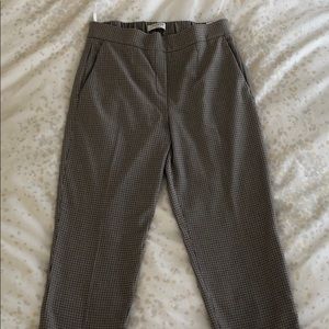 Aritzia pants, checkered